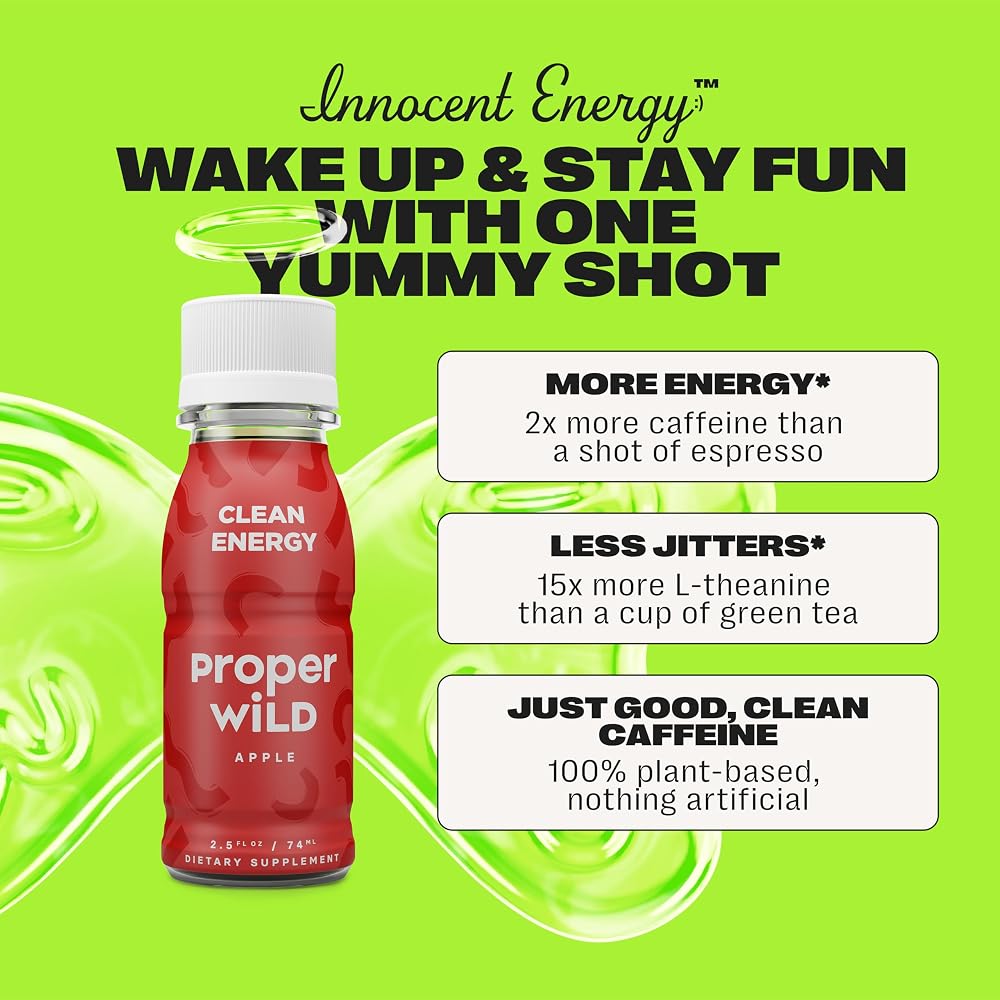 Proper Wild Vegan Energy Shots