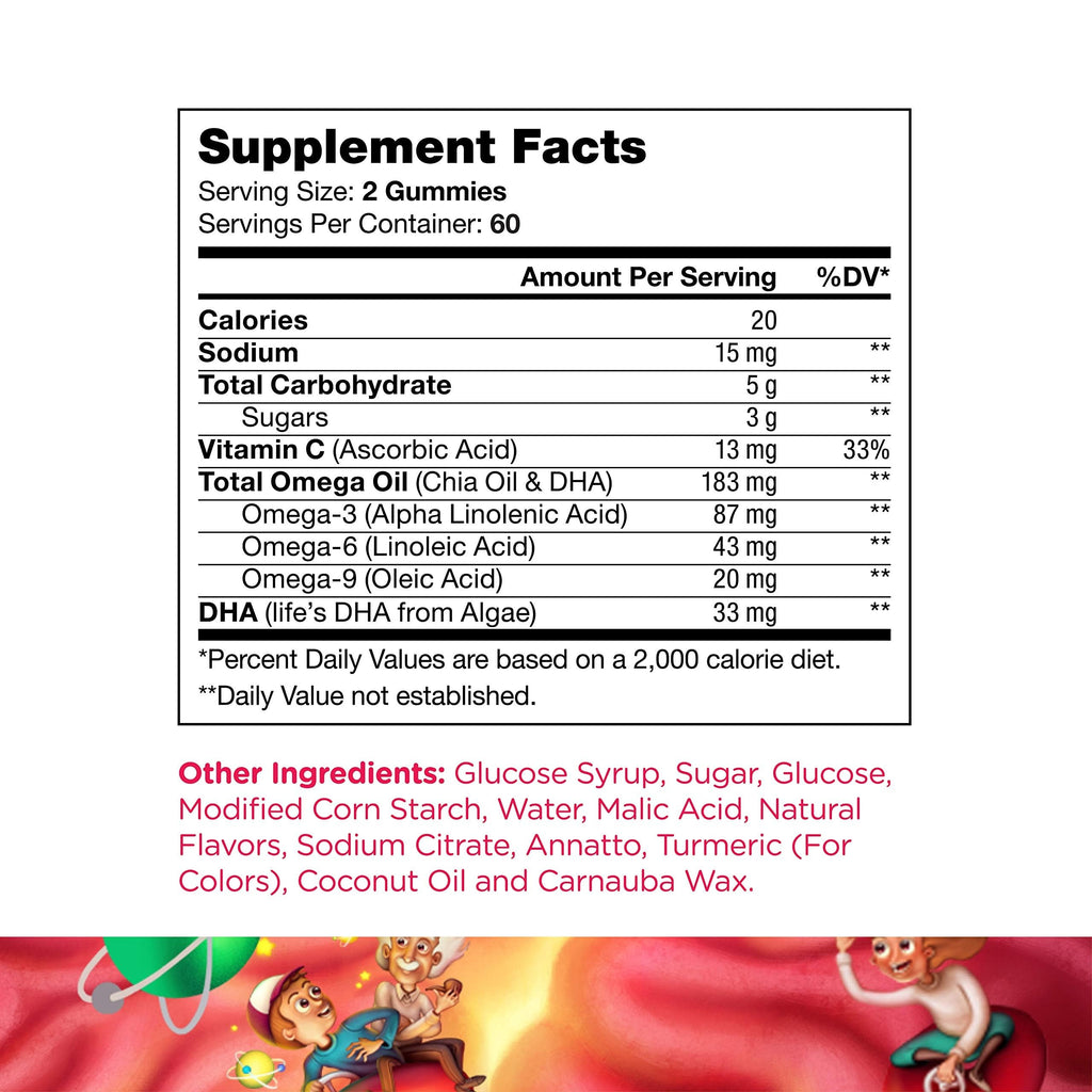Zahler Chapter One Omega-3 Gummies for Kids - 120 Gummies - image 5