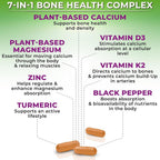 SUPPLEMENTS STUDIO Plant-Based Calcium 500mg (Aquamin) - Vegan