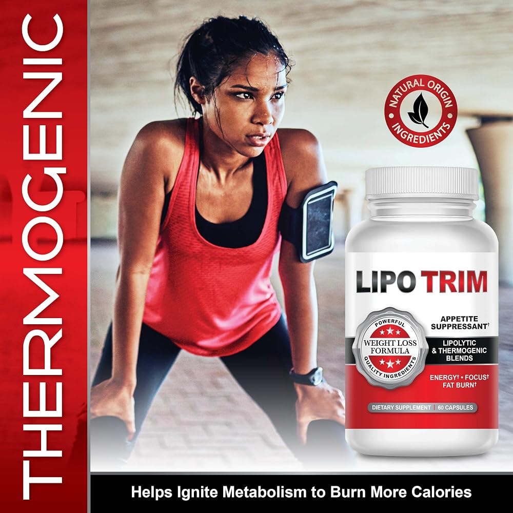 BIODEV Lipo Trim Advanced Lipogenic Thermogenic Diet Pills - 60 Capsules - image 4
