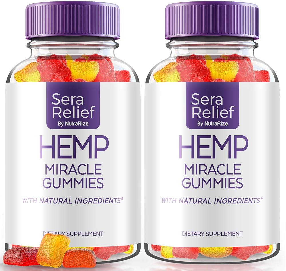 NutraRize Sera Relief Hemp Gummies Sleep Support - 120 Gummies