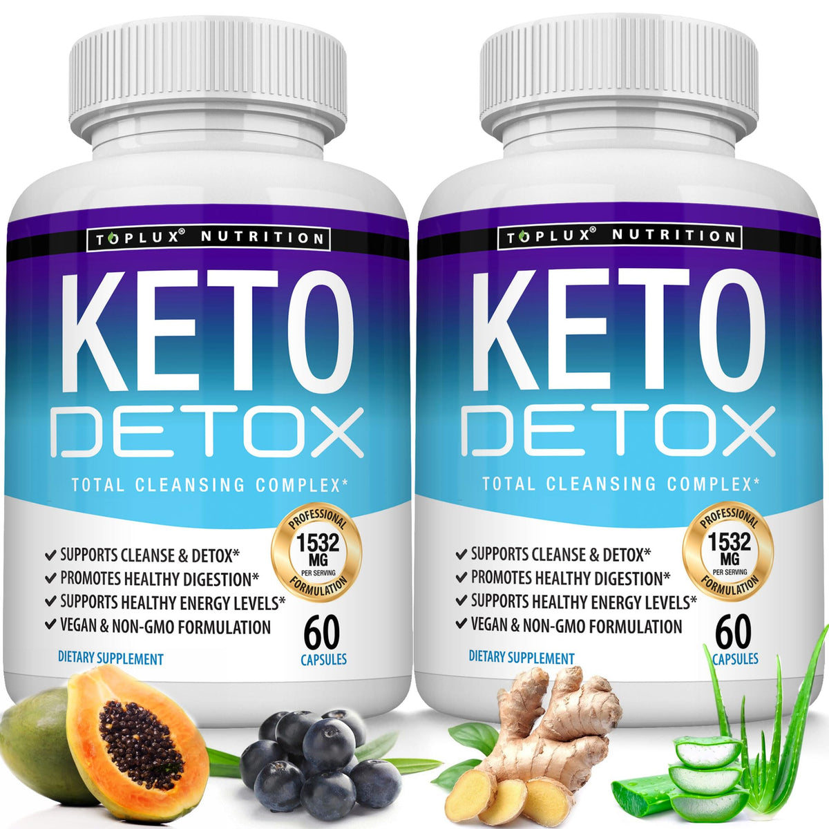 Toplux Keto Detox Pills Advanced Cleansing Extract