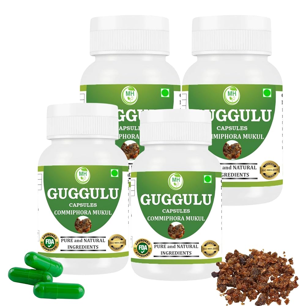Morsan Healthcare Guggulu (Commiphora Mukul) 60 Capsules Pack