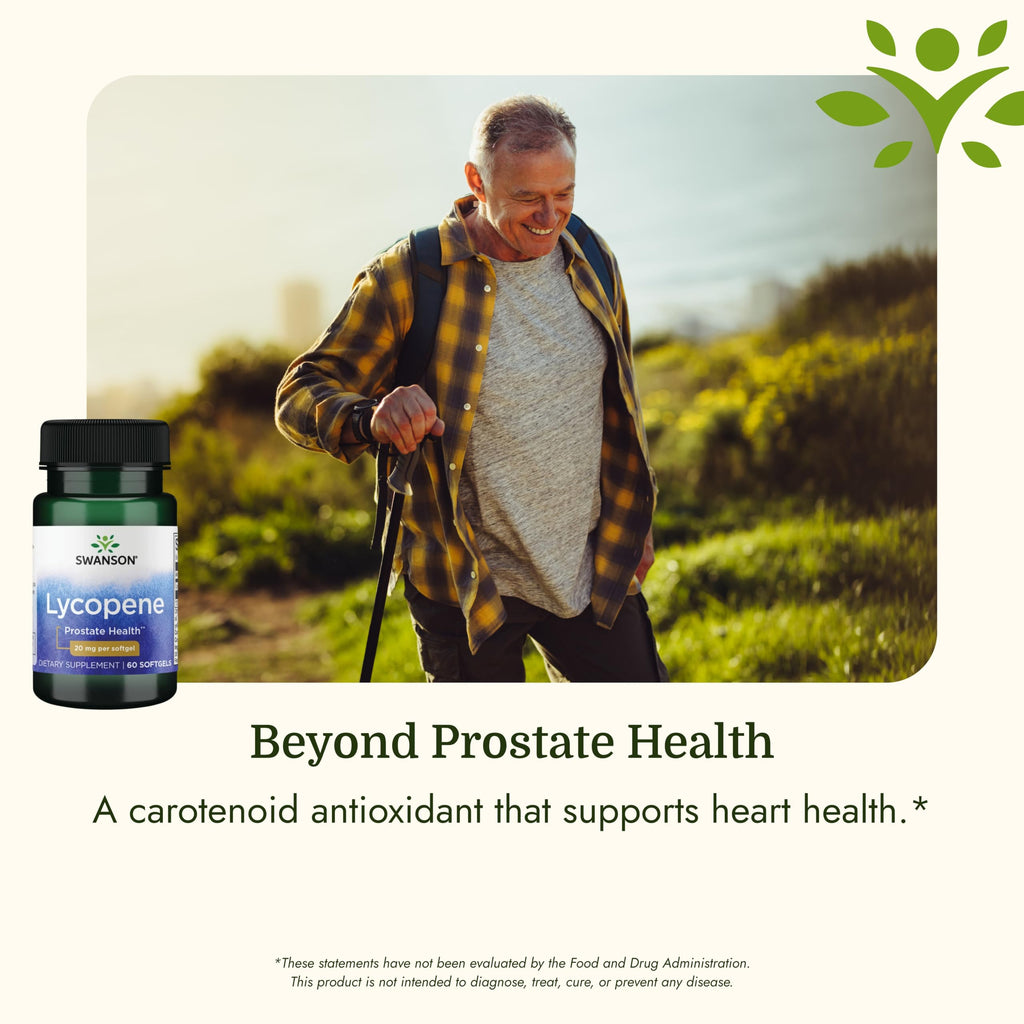 Swanson Lycopene Prostate and Heart Health Supplement - 60 Softgels - image 5