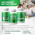 Nessarit Citrus Bergamot 1470mg with Red Yeast Rice - 150 Capsules - image 9