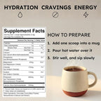 FSTN Chocolate Electrolytes Fasting Supplement Powder - 8.95 oz - image 2