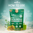 KIKI Green Irish Sea Moss Powder Immune Support - 8 Oz - image 6