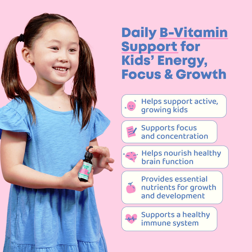 JoySpring Burst B12 Kids B Complex Drops Flavorless - 60 Servings - image 5