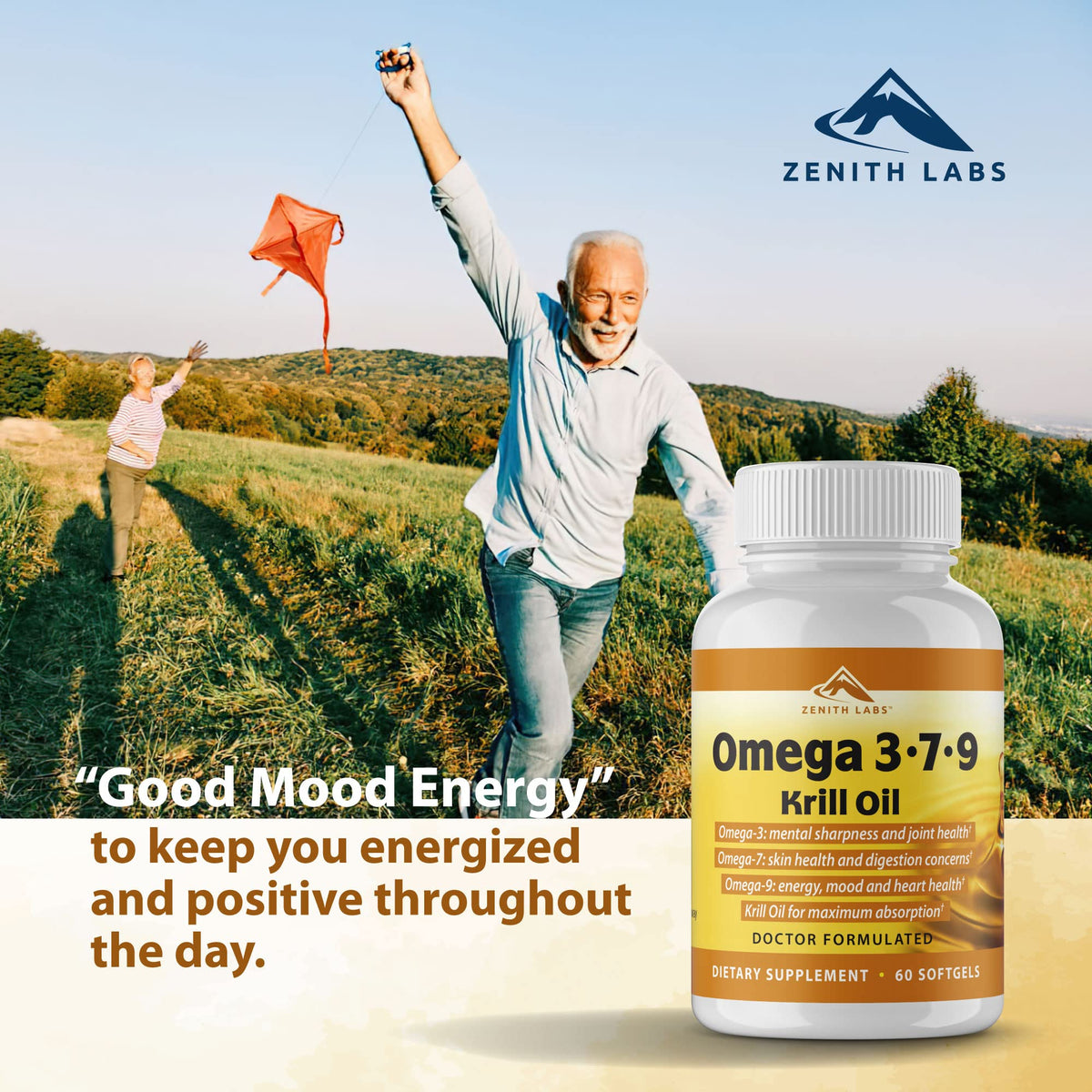 Zenith Labs Omega 379 with Krill Oil - 60 Softgels - image 5