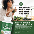 Whole Nature Moringa Capsules 800mg Organic Energy - 60 Capsules - image 3