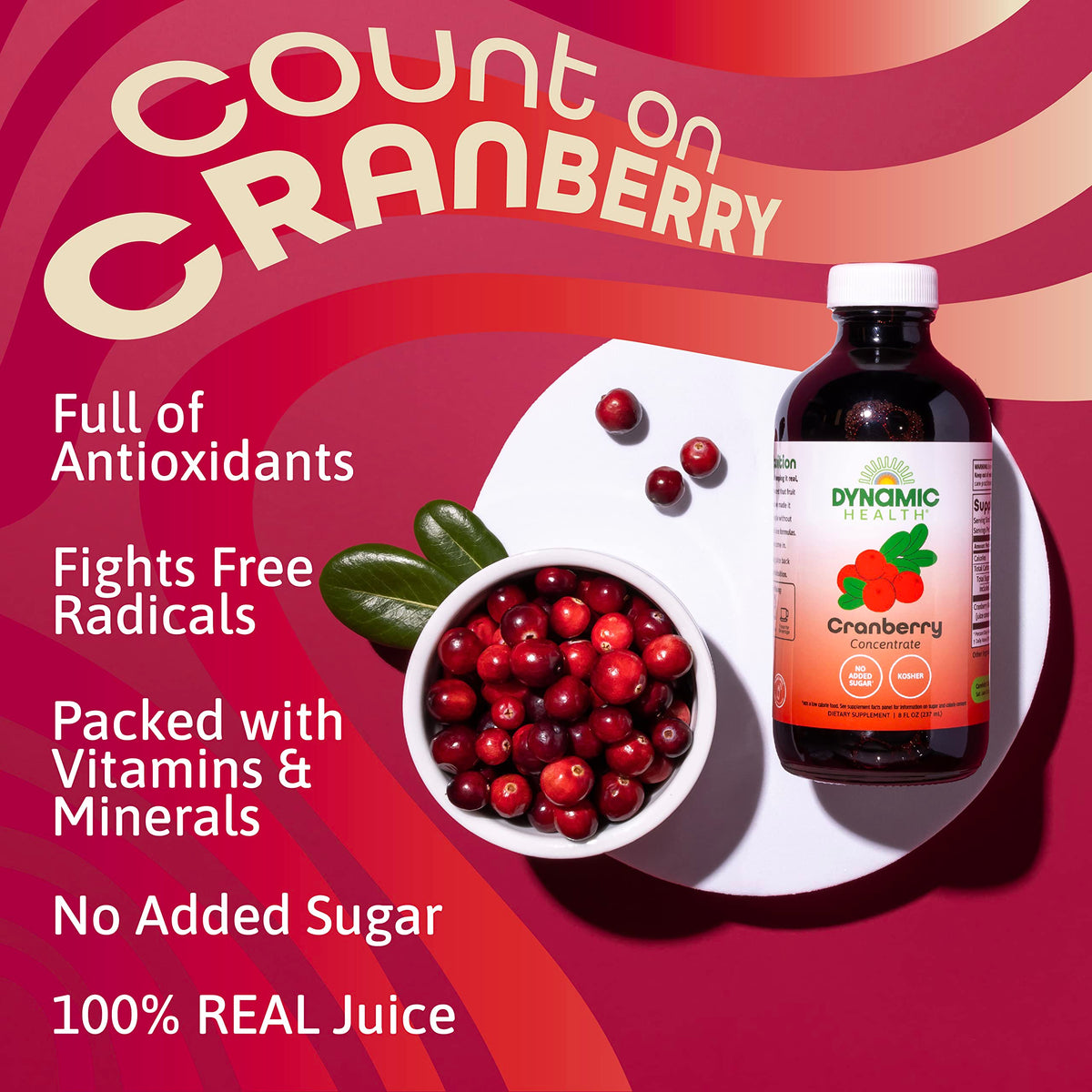 Dynamic Health Pure Black Cherry Unsweetened
