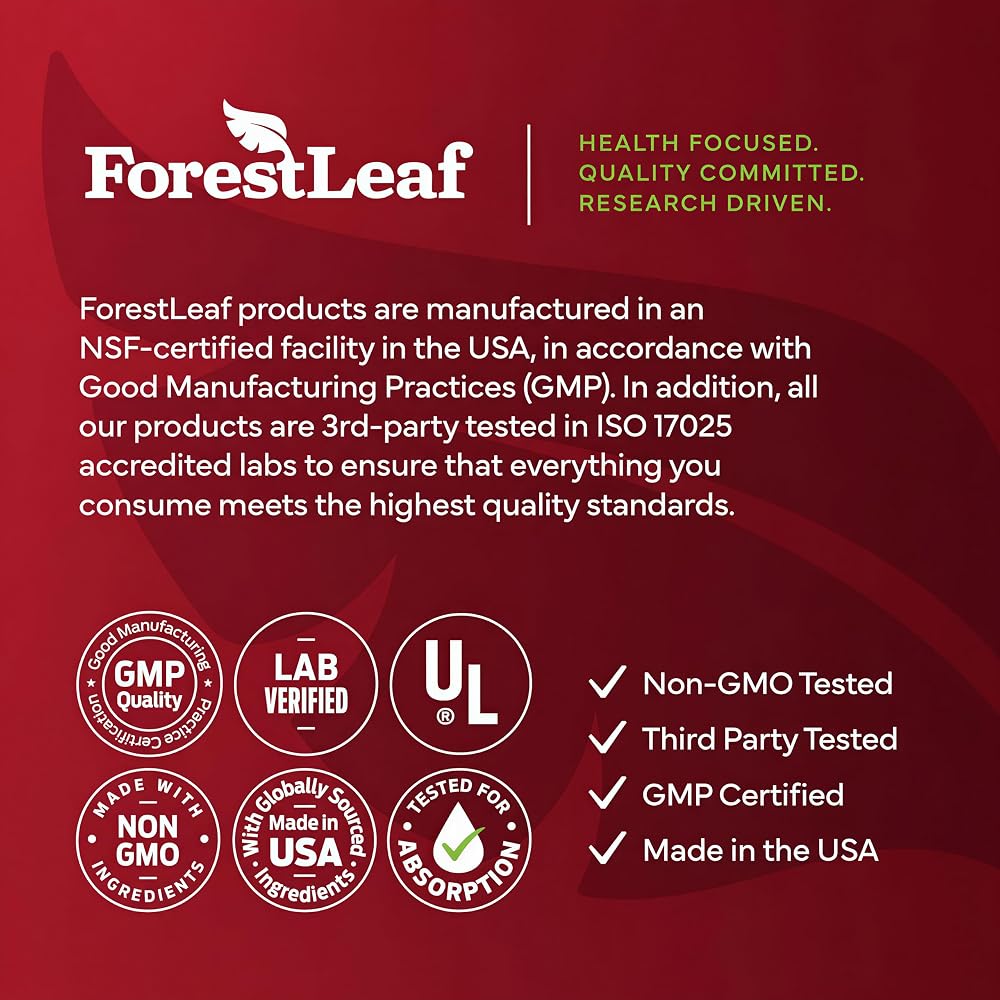 ForestLeaf USDA Organic Beet Root Capsules - Beetroot Supplement