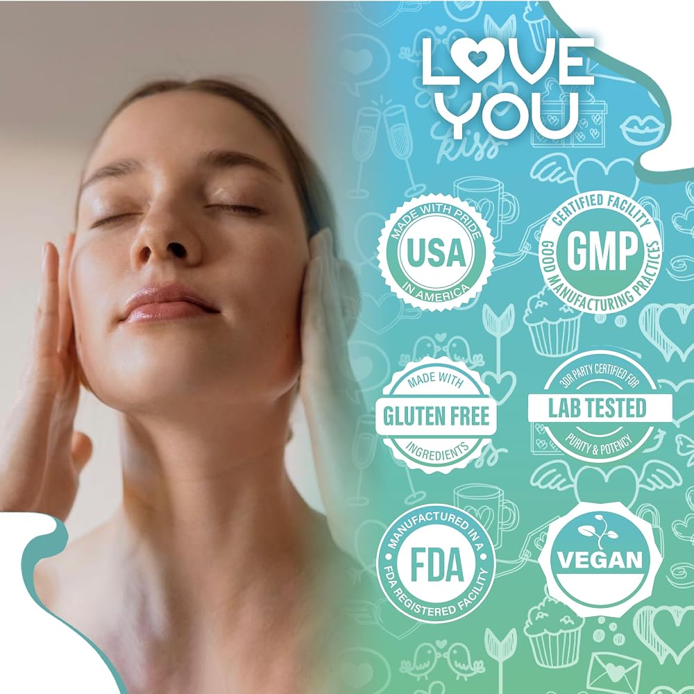 Love You Hyaluronic Acid + Collagen Complex - 90 Vegetarian Capsules - image 6