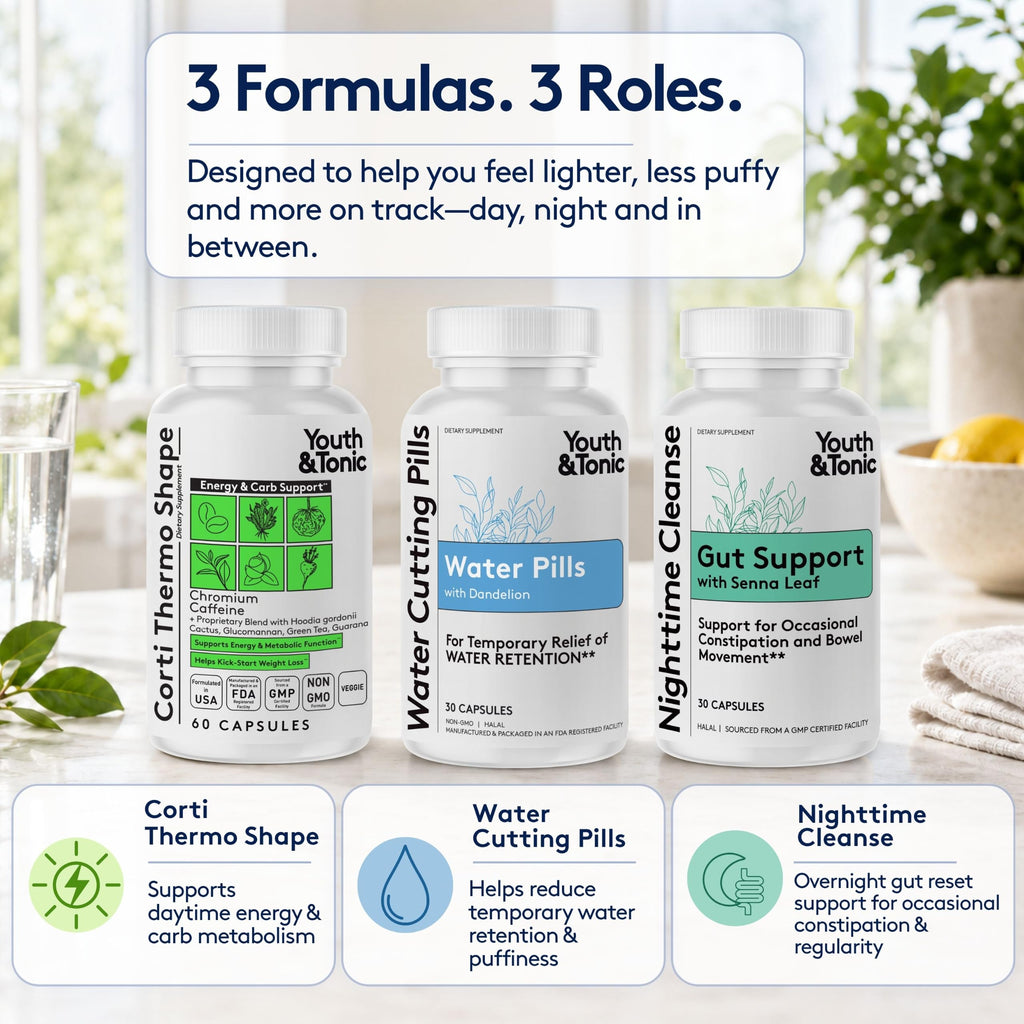 Youth & Tonic Cleanse Weight Loss Pills Women