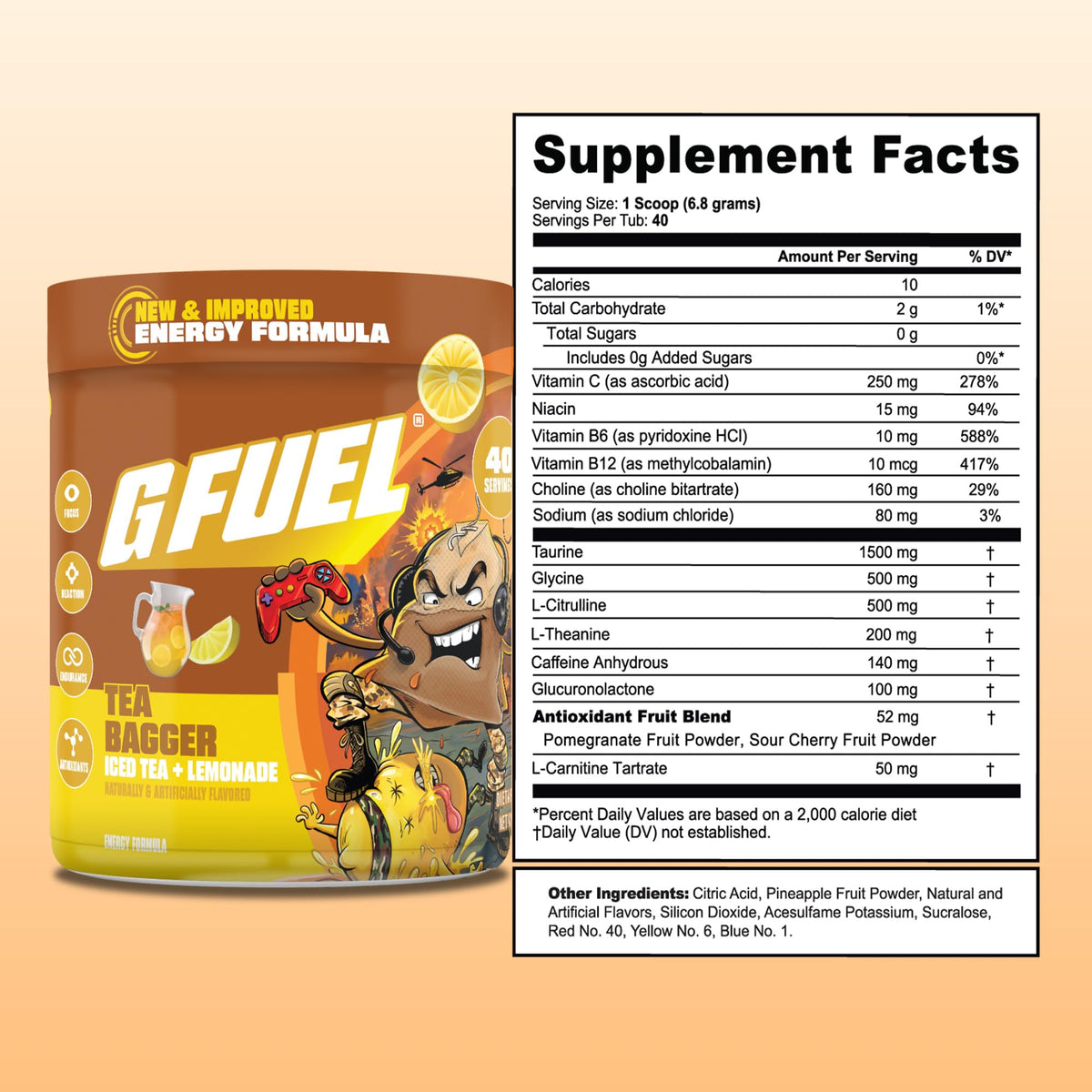 G Fuel Anime Energy Drink Powder