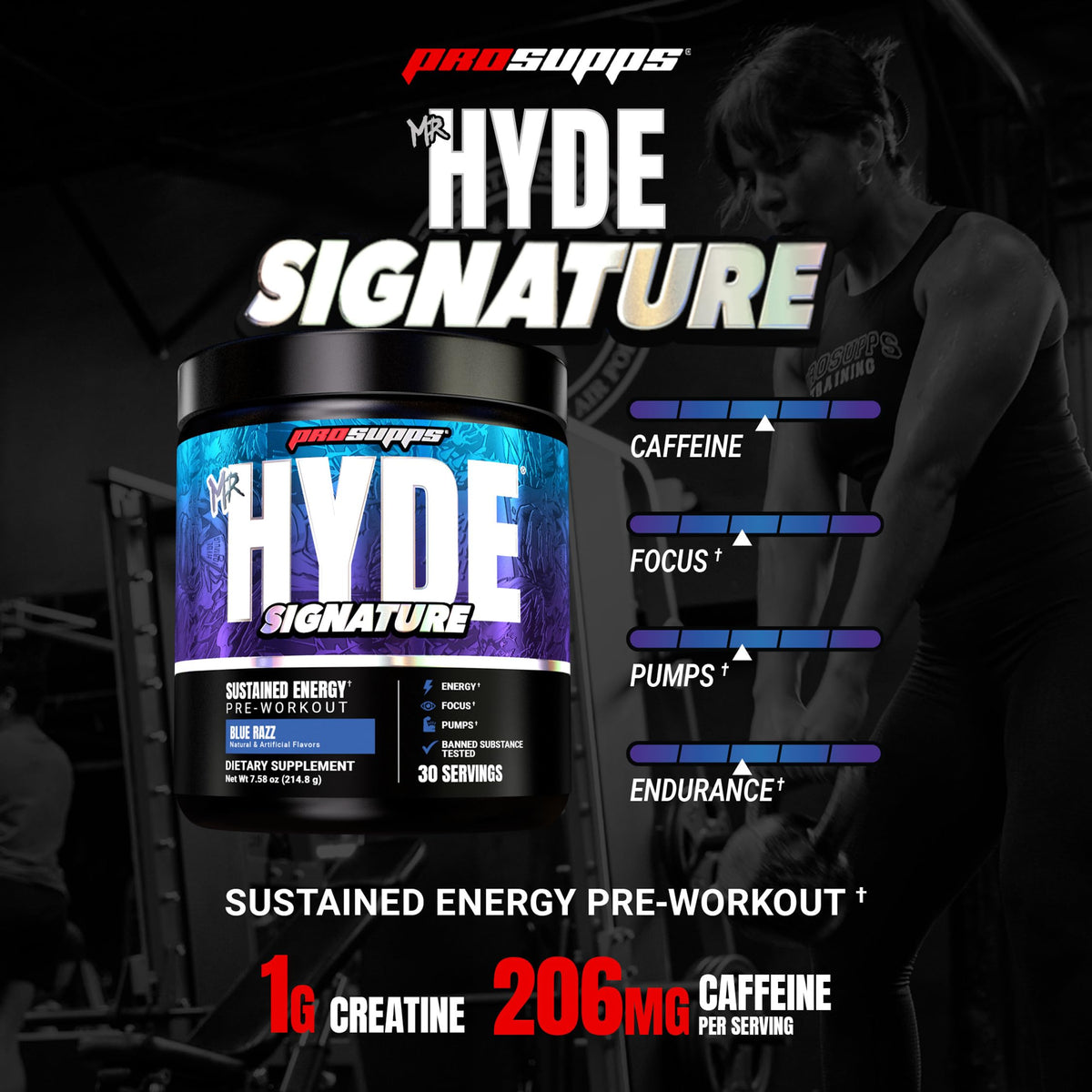 ProSupps Mr. Hyde Signature Pre Workout Powder with Creatine