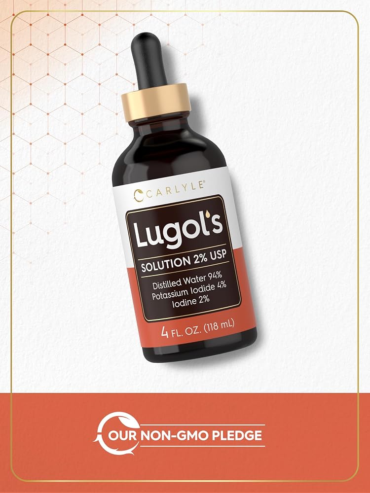 Carlyle Lugol's Iodine 2% Liquid - 4 fl oz - image 5
