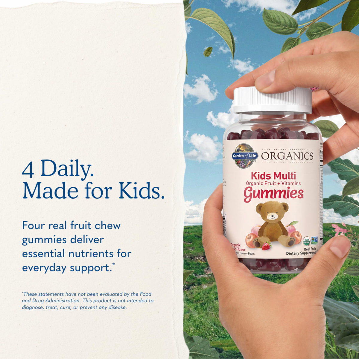 Garden of Life Organics Kids Multivitamins Gummies - 120 Count - image 7