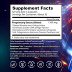 Dragon Herbs Diamond Mind Memory & Concentration - 100 Capsules - image 3