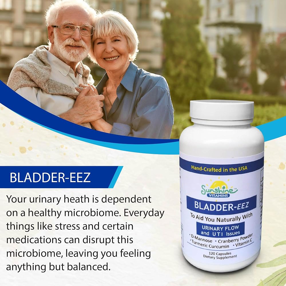 Sunshine Vitamins Bladder-EEZ Urinary Tract Support - 120 Capsules - image 7