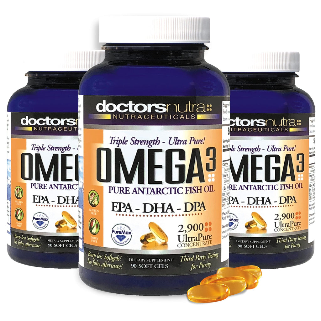 Doctors Nutra Omega 3 DPA Fish Oil 2900mg Triple Strength - 90 Softgels - image 7