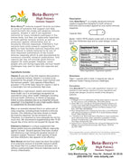 Daily Beta-Berry Beta Glucan Elderberry Vitamin C D3 Zinc - 90 Servings - image 3