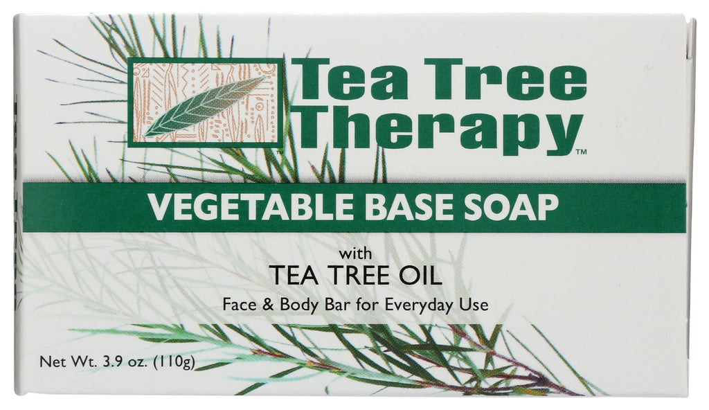 Tea Tree Therapy Vegetable Base Soap Bar - 3.9 Oz