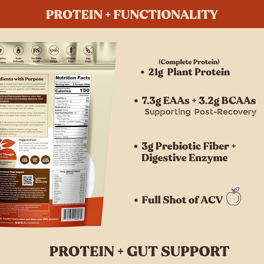 BBfL Best Bodies for Life - Vegan Plant Based Meal Replacement - image 6