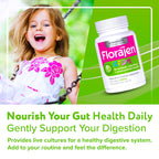 Florajen Kids Probiotic - Daily Gut & Immune Support for Children 6+