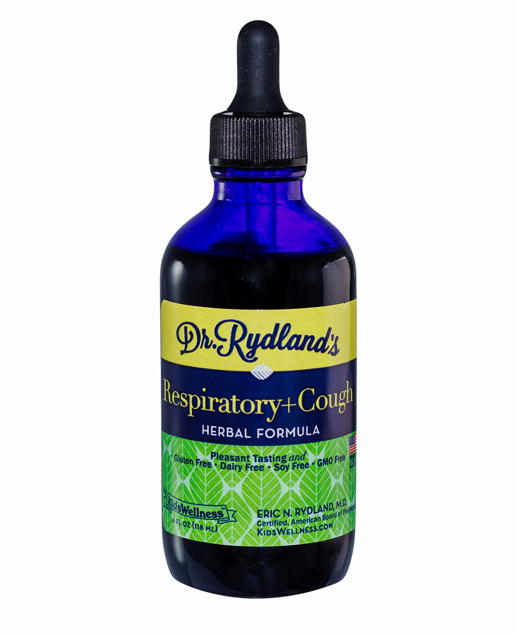 Dr. Rydland's Respiratory & Cough Herbal Supplement - 4 Fl Oz