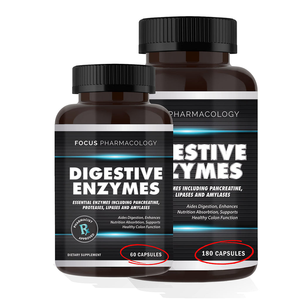 Focus Pharmacology Digestive Enzymes and Probiotics Blend