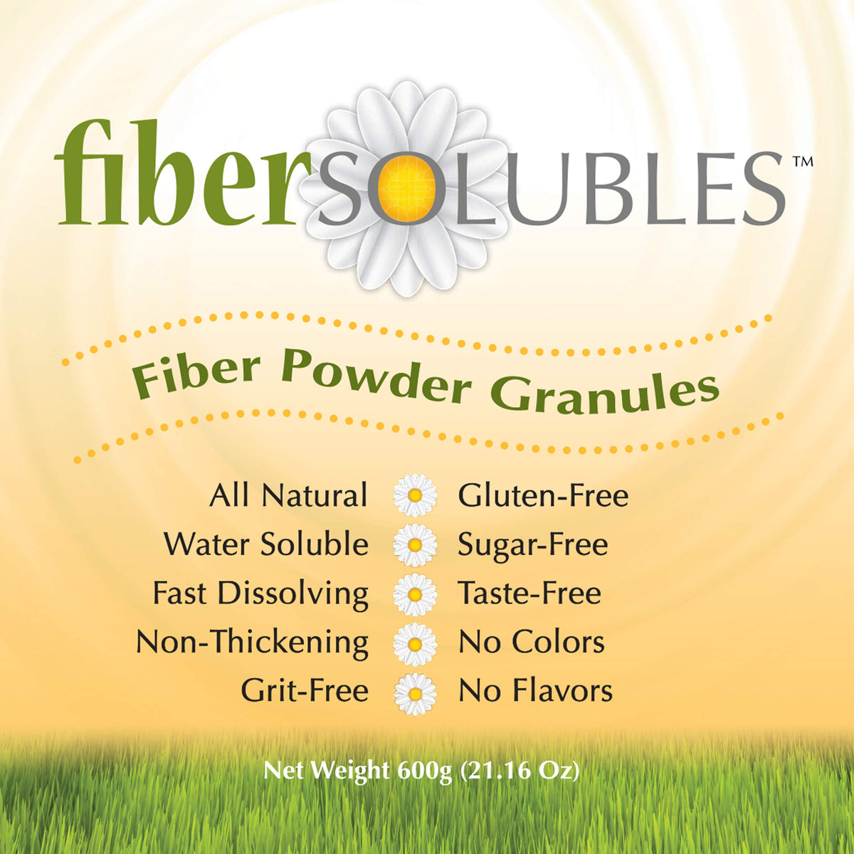 Fibersolubles Fast-Dissolving Soluble Fiber Powder - 21.1 oz - image 6