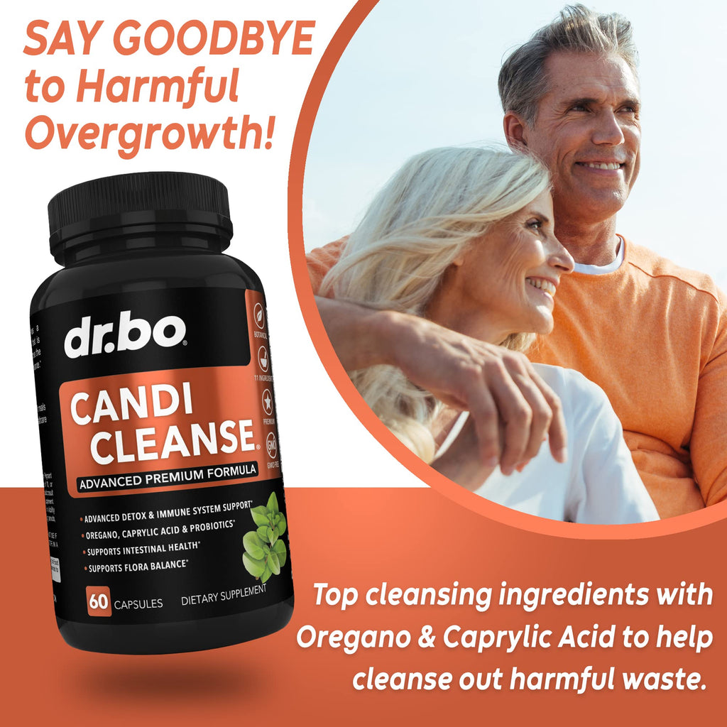 DR. BO Candi Cleanse Support Supplement Balance Control - 60 Capsules - image 3