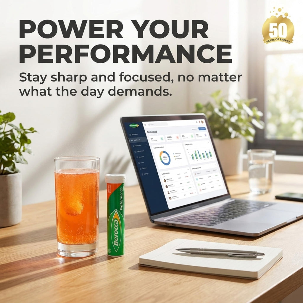 Berocca Performance Effervescent Tablets Energy Support - 60 Count - image 6