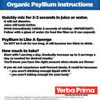 Yerba Prima Organic Whole Psyllium Husks Fiber - 40 oz - image 4