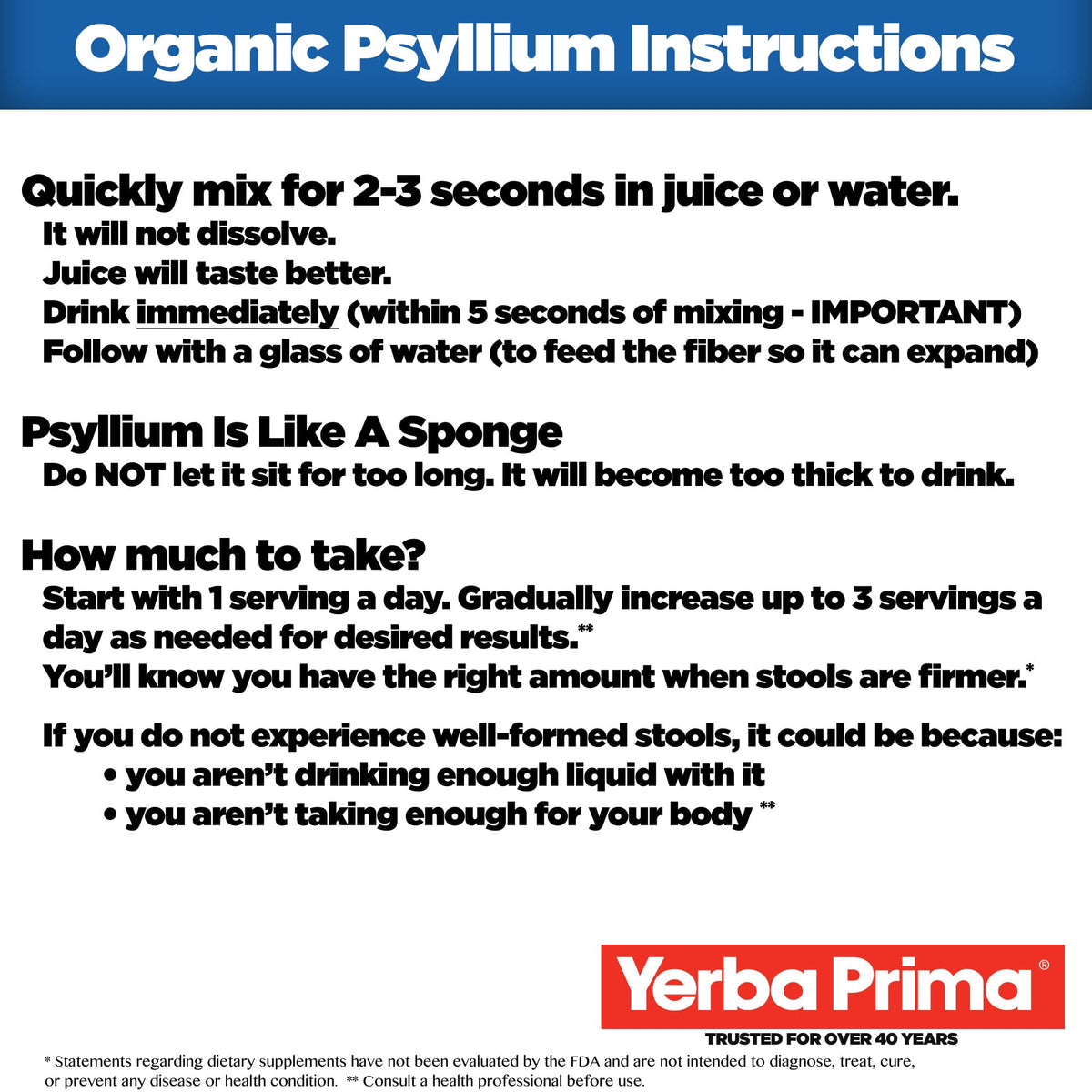 Yerba Prima Organic Whole Psyllium Husks Fiber - 40 oz - image 4