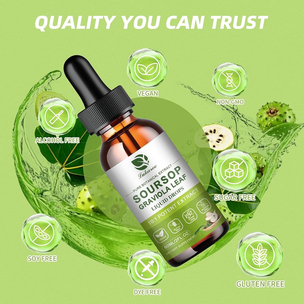 Lukaree Pure Soursop Graviola Leaf Extract for Immunity