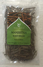 Vedic Secrets Manjistha Root Sticks - 50 Grams