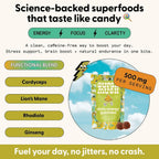 SuperMush Daily Energy Gummies - Lion's Mane & Cordyceps
