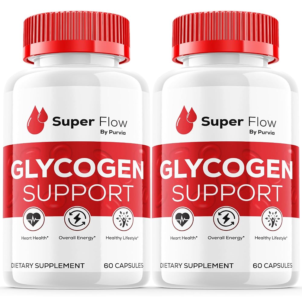Purvia Super Flow Glycogen Optimizer - 120 Capsules