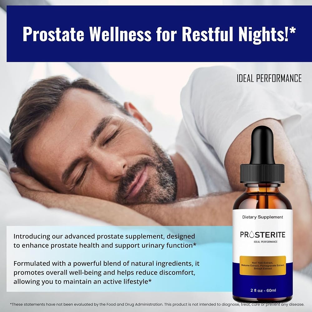 IDEAL PERFORMANCE Prosterite Prostate Drops Liquid - 5 Pack - image 4