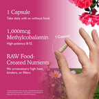 Garden of Life Vitamin Code Raw B-12 Methylcobalamin Vegan - 30 Capsules - image 5