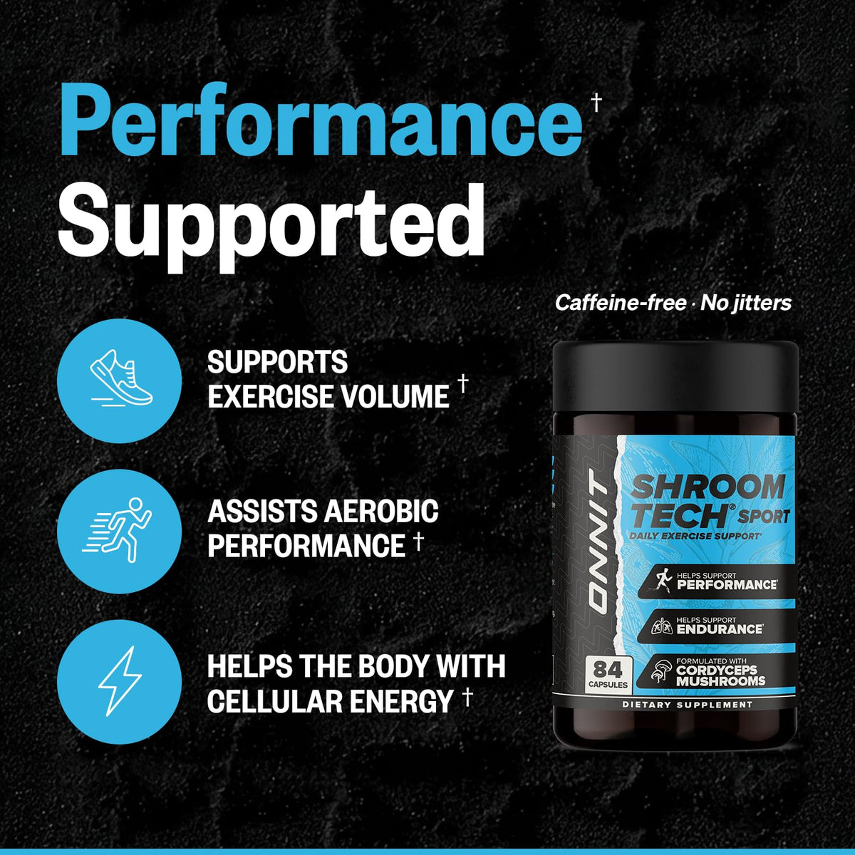 ONNIT Shroom Tech Sport Pre-Workout Capsules