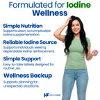 Healthfare Potassium Iodide 130 mg Tablets - 120 Count - image 5