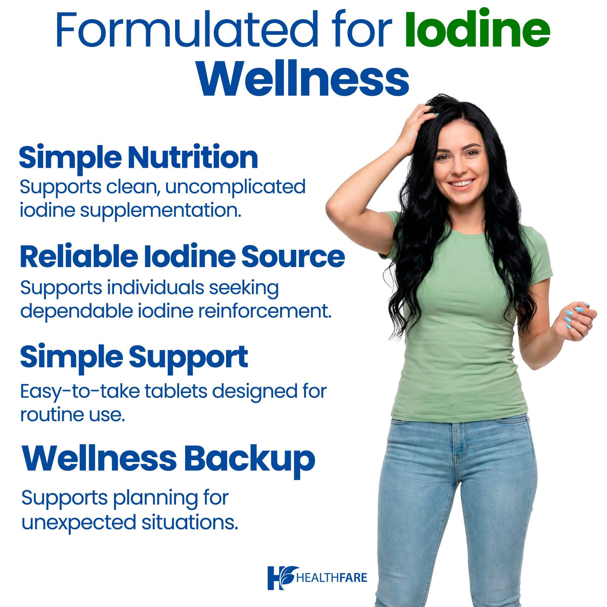 Healthfare Potassium Iodide 130 mg Tablets - 120 Count - image 5