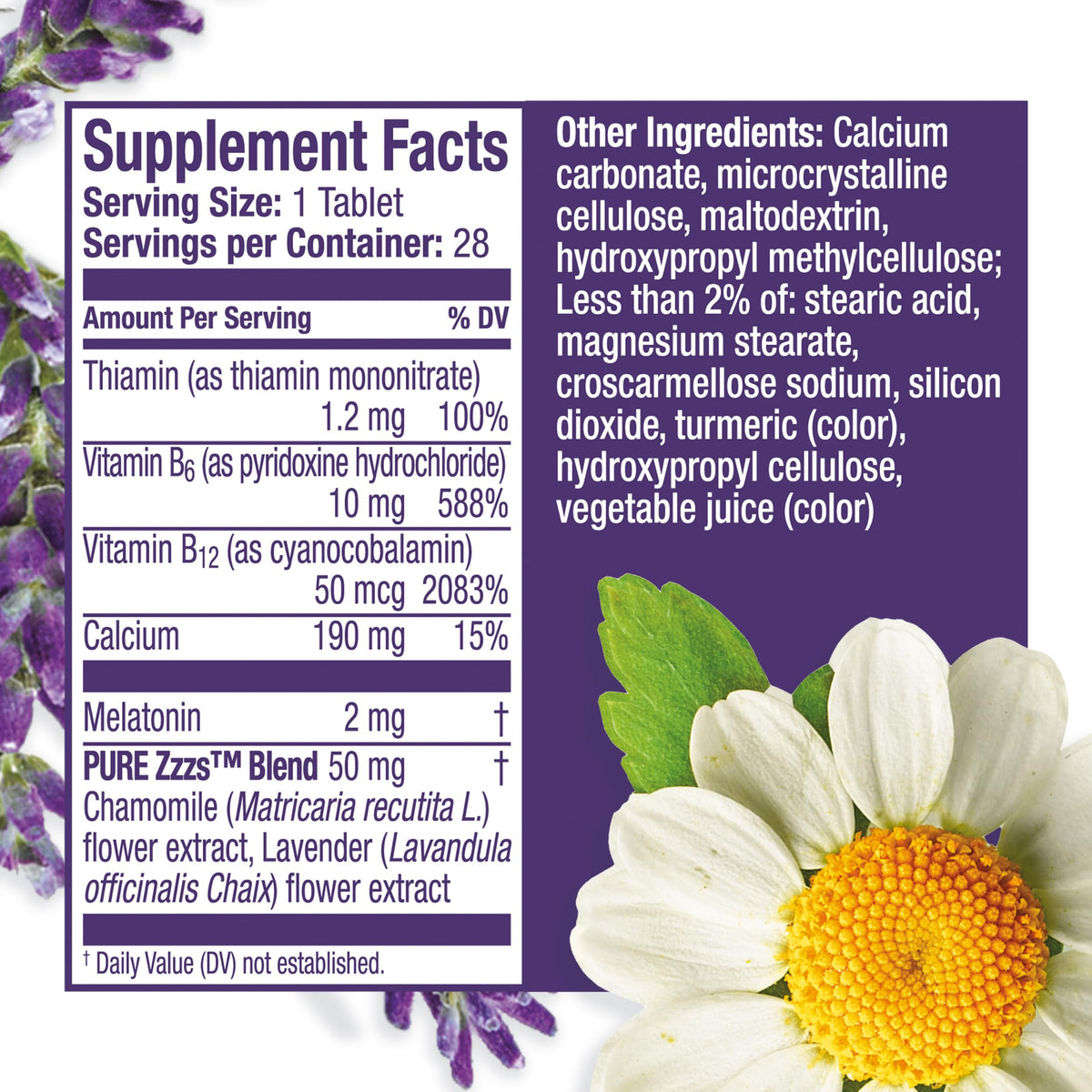 ZzzQuil Pure Zzzs All Night Extended Release Melatonin - 56 Tablets - image 8