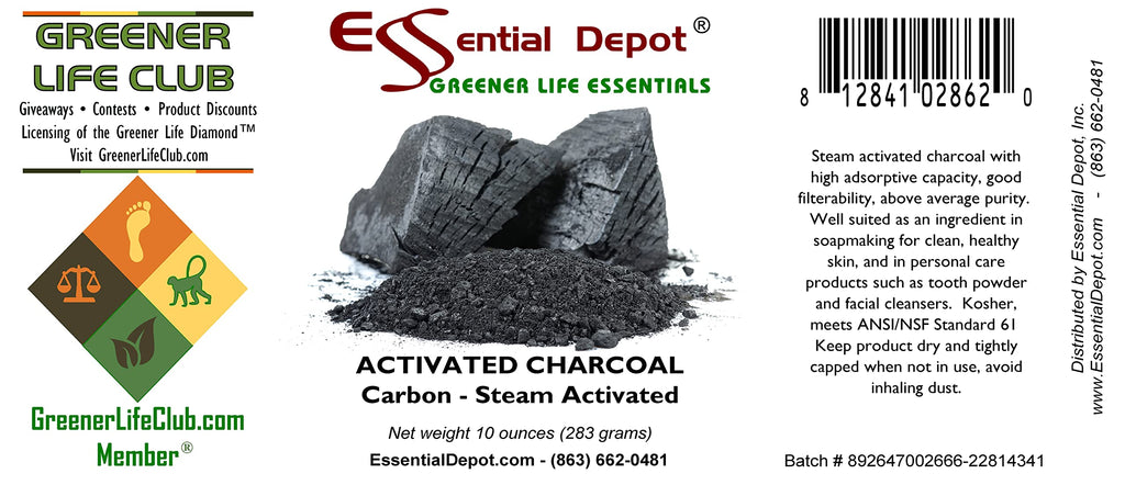 Essential Depot Activated Charcoal Powder - 10 oz - image 6