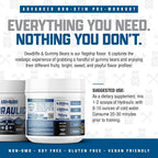 Axe & Sledge Hydraulic Stim-Free Pre-Workout Powder for Men & Women