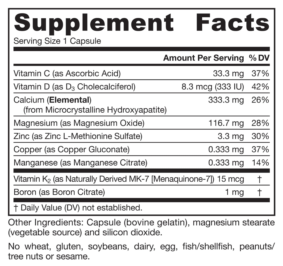Jarrow Formulas BoneUp Vitamin D3 and Calcium - 180 Capsules - image 9