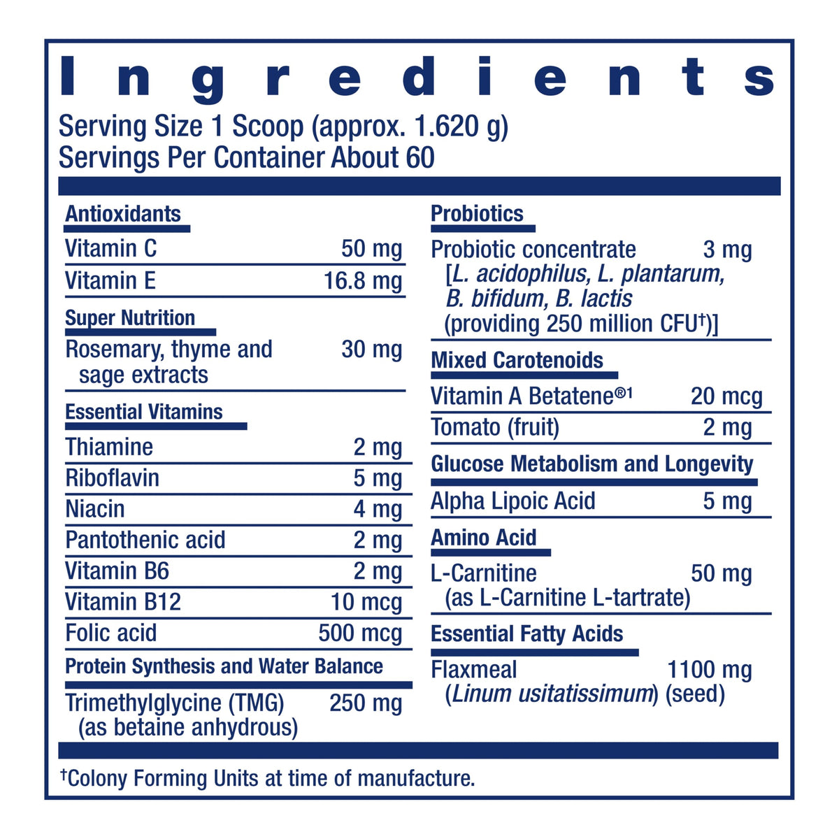 Life Extension Dog Mix Multivitamin Powder - 60 Servings - image 3